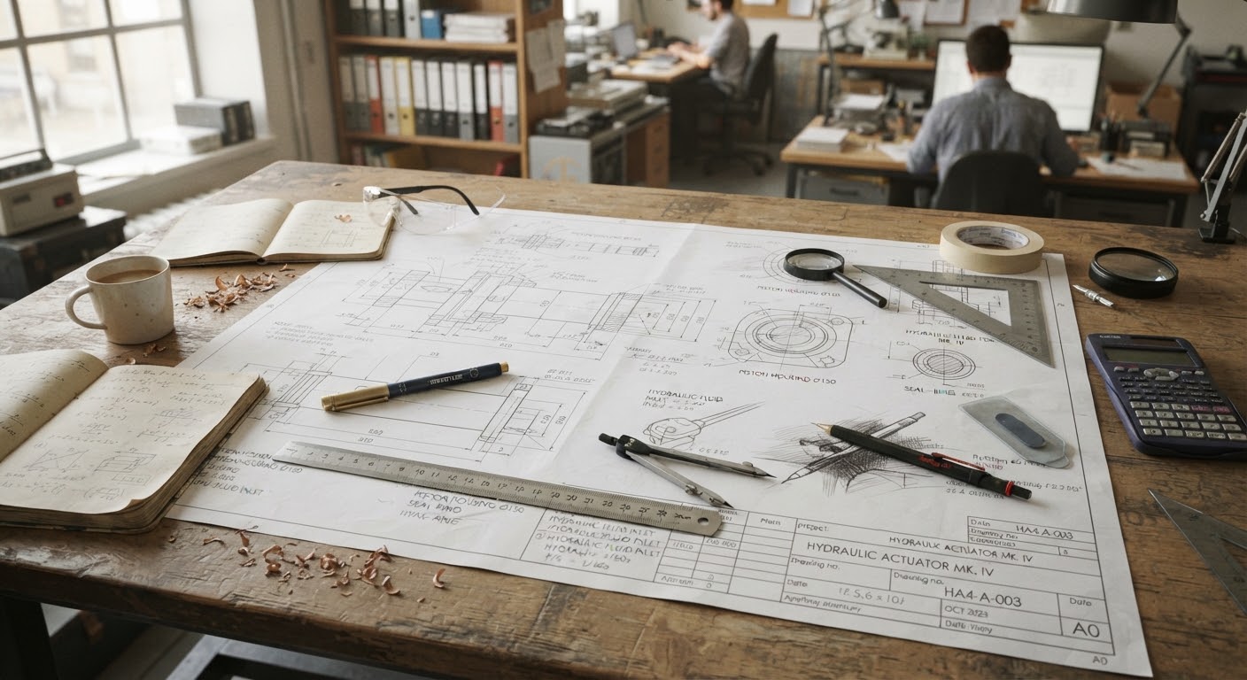 Technical blueprint and engineering tools
